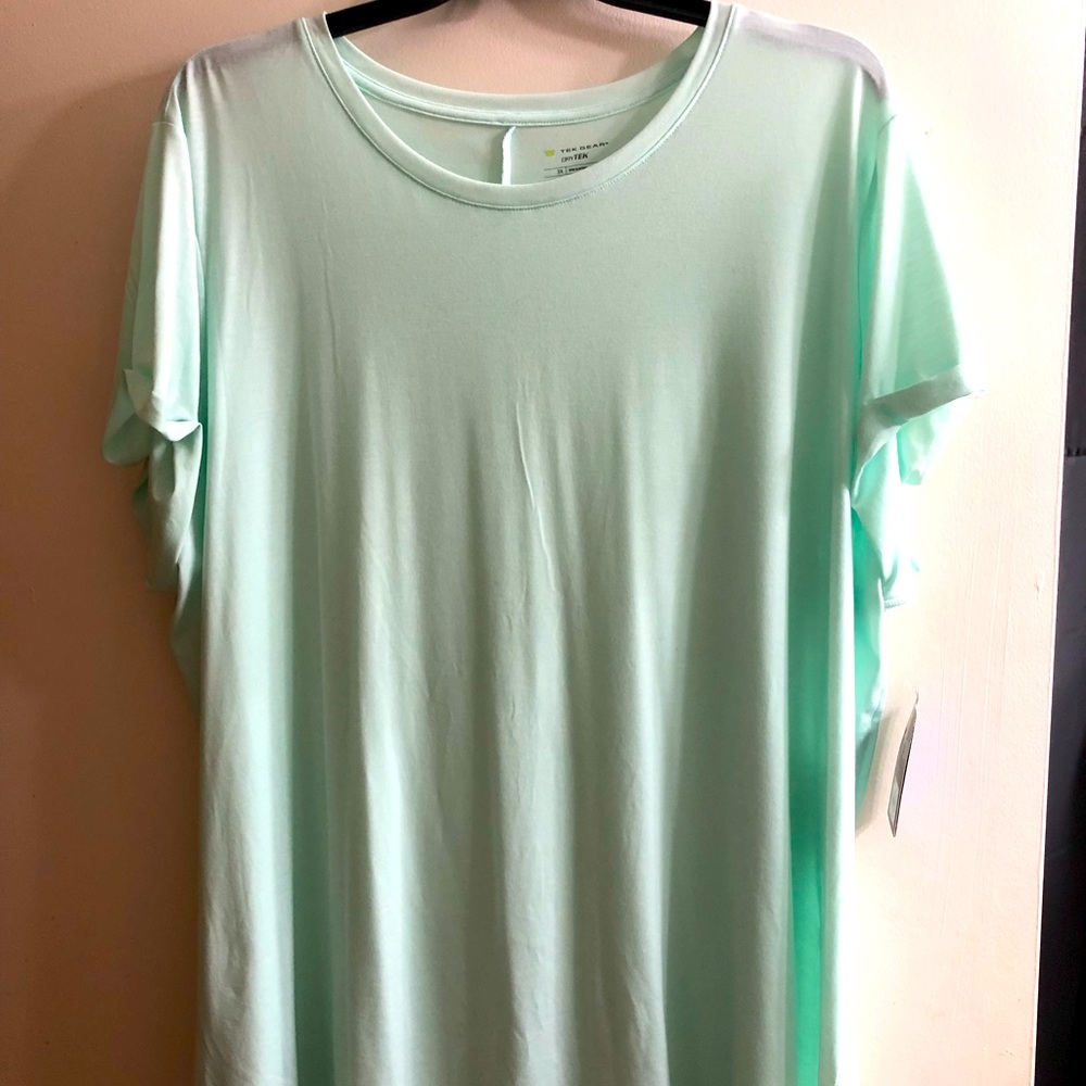 Ladies plus athletic dry tek top